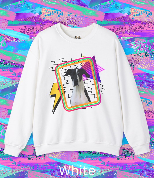 90s Vibe Custom Pet Sweatshirt - Unisex Heavy Blend™ Crewneck