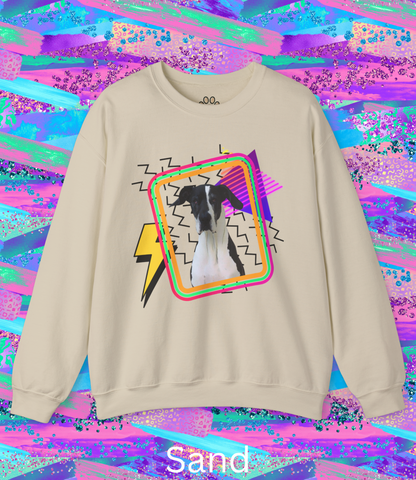 90s Vibe Custom Pet Sweatshirt - Unisex Heavy Blend™ Crewneck