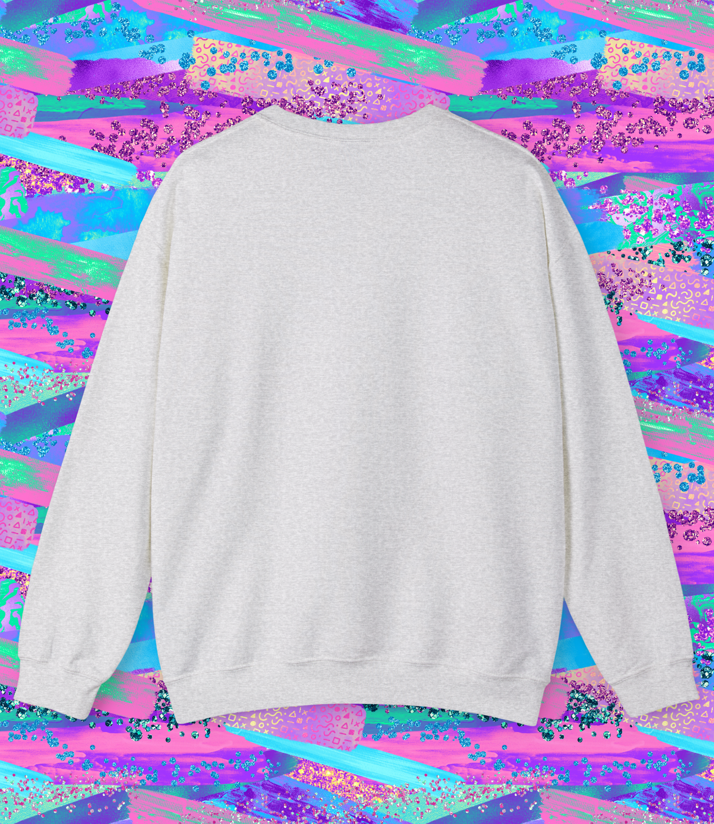 90s Vibe Custom Pet Sweatshirt - Unisex Heavy Blend™ Crewneck