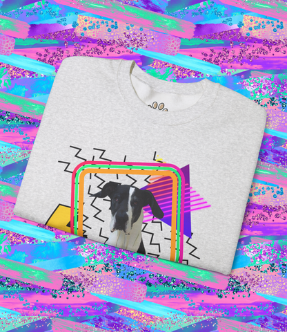 90s Vibe Custom Pet Sweatshirt - Unisex Heavy Blend™ Crewneck