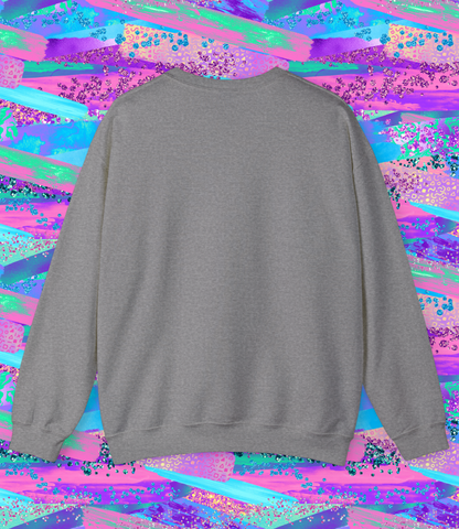 90s Vibe Custom Pet Sweatshirt - Unisex Heavy Blend™ Crewneck