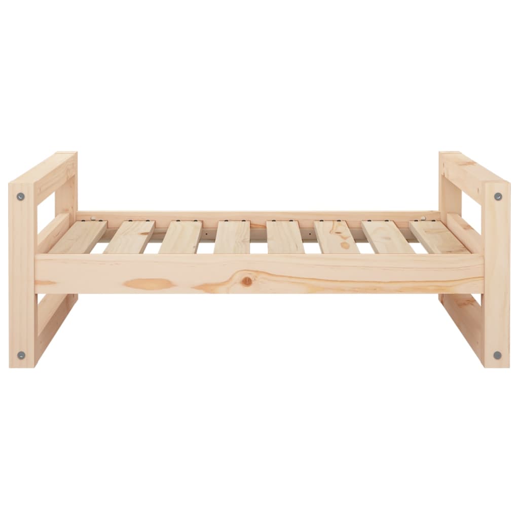NNEVL Dog Bed 75.5x55.5x28 cm Solid Pine Wood