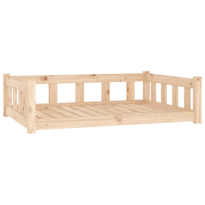 NNEVL Dog Bed 105.5x75.5x28 cm Solid Wood Pine