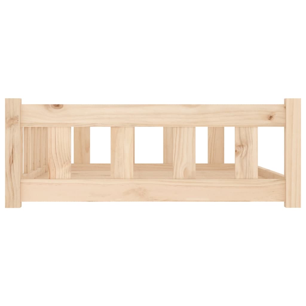 NNEVL Dog Bed 105.5x75.5x28 cm Solid Wood Pine