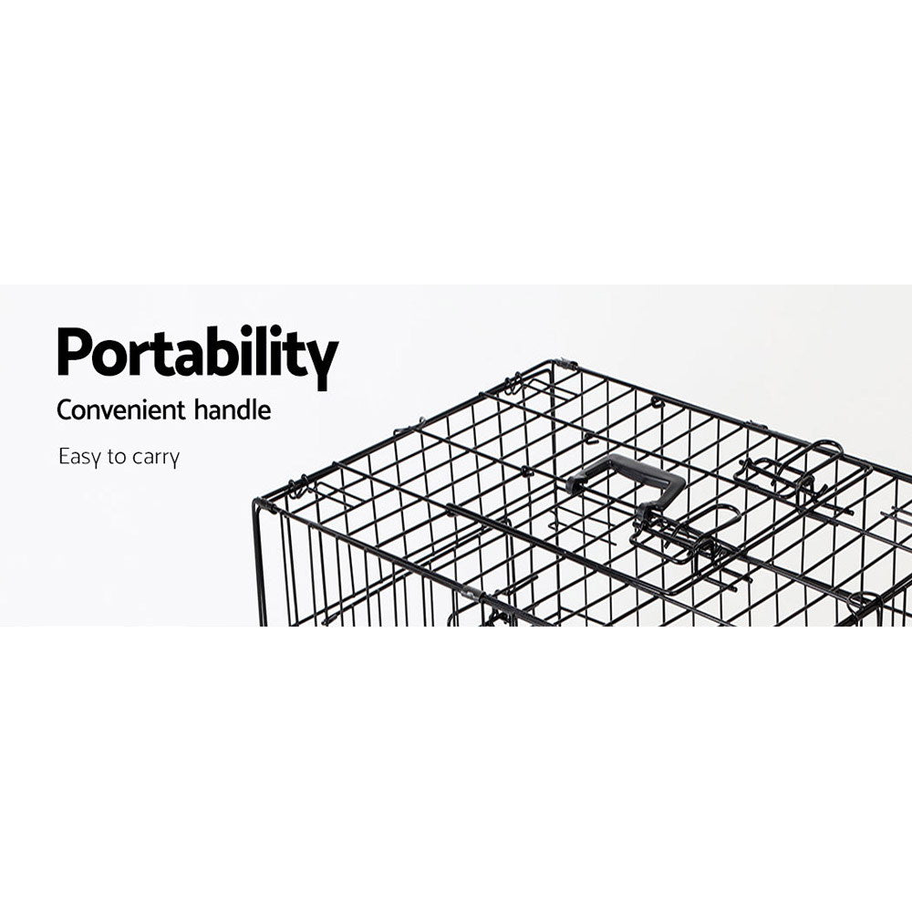 NNEDSZ 36inch Pet Cage - Black