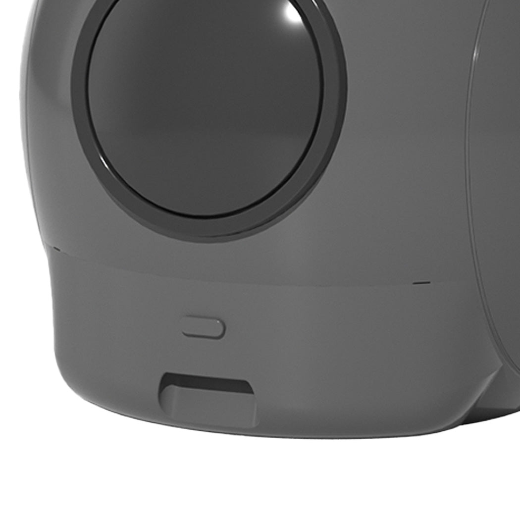 Pawz Automatic Cat Litter Box Large Self-Cleaning Grey